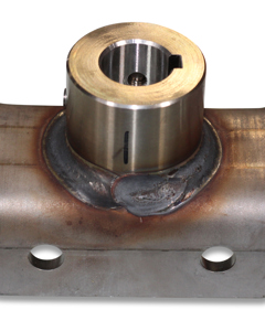 Coupling upper part SST D25 mm welded f/coupling